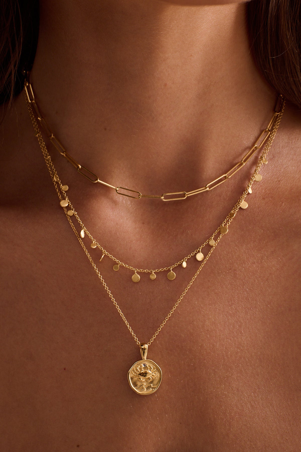 Murkani Cancer Necklace - Zodiac series