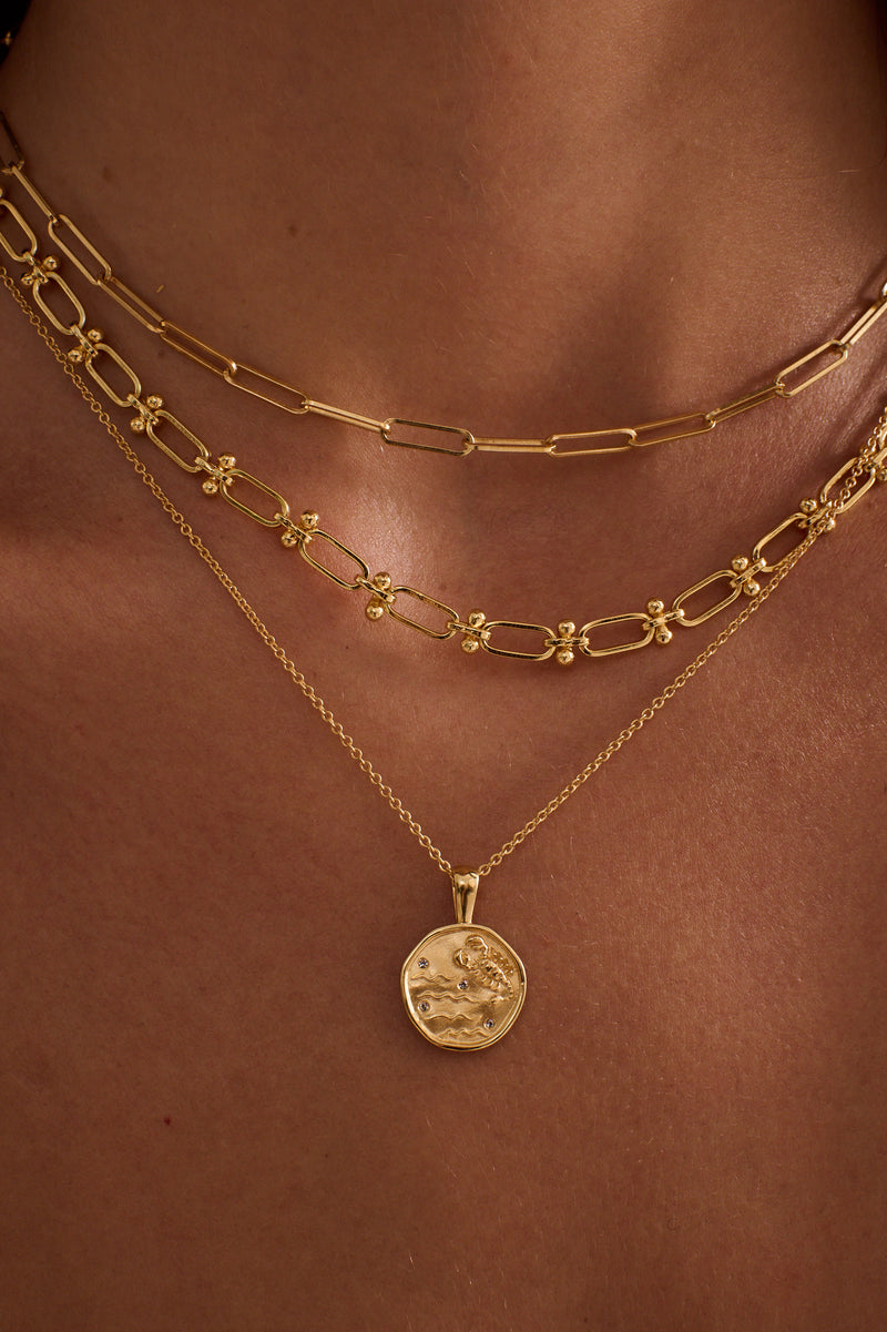 Murkani Scorpio Necklace - Zodiac series
