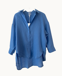 Boyfriend Linen Shirt - Little Lies