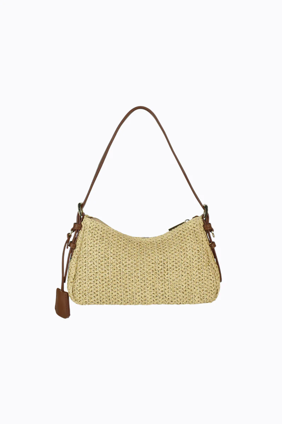 Brody Raffia Shoulder Bag