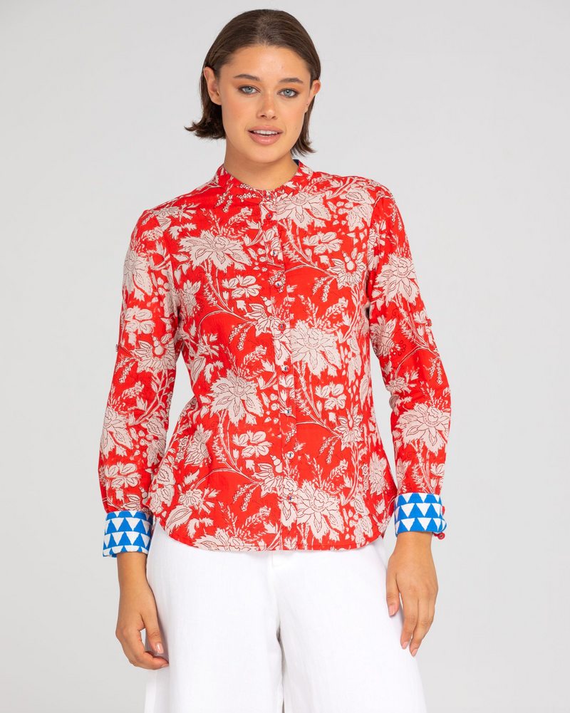 soft cotton high quality cotton button up shirts for women