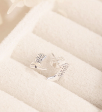 sterling silver cow girl boot stud earrings by midsummer star