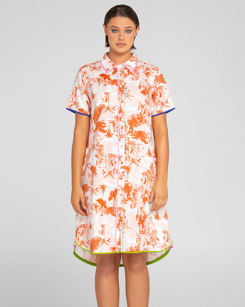 Cuba Shirt Dress - Boom Shankar