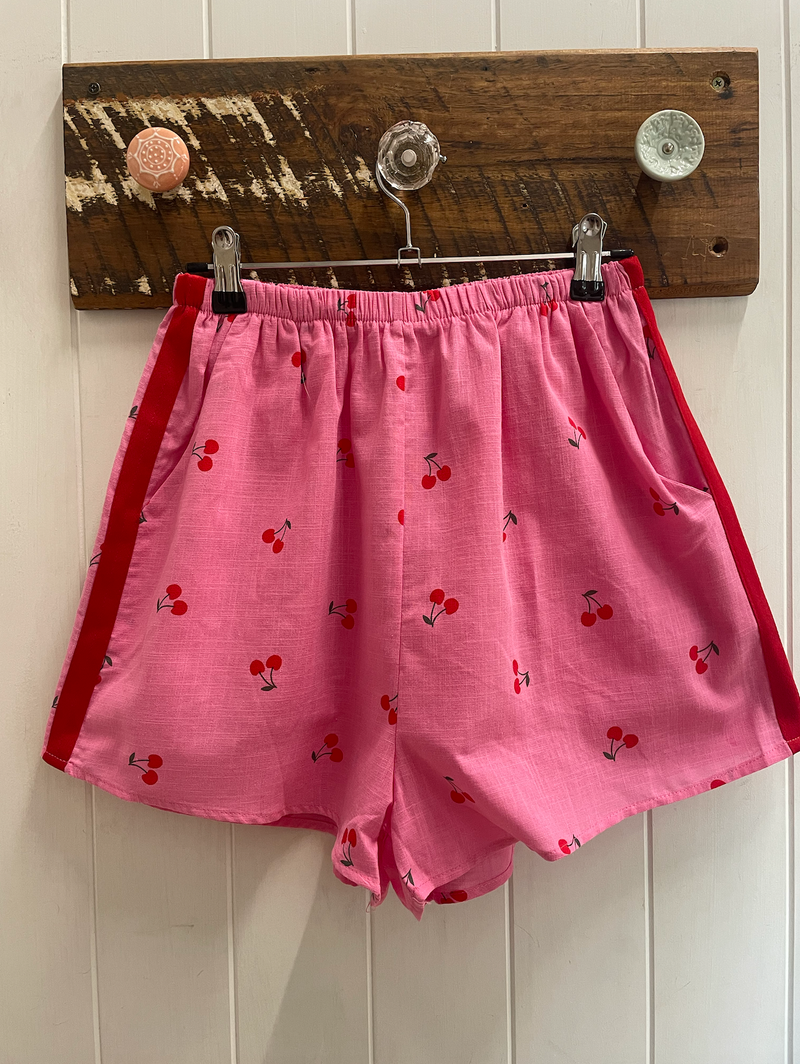 darlin cherry short set by frankie