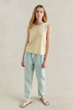 casual linen luxe pants for ladies by little lies 