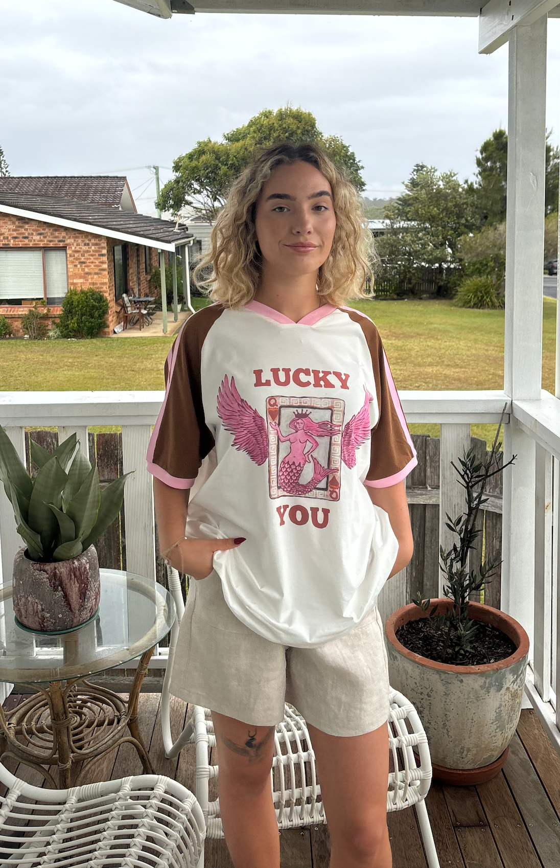 Lucky You Tee - By Frankie