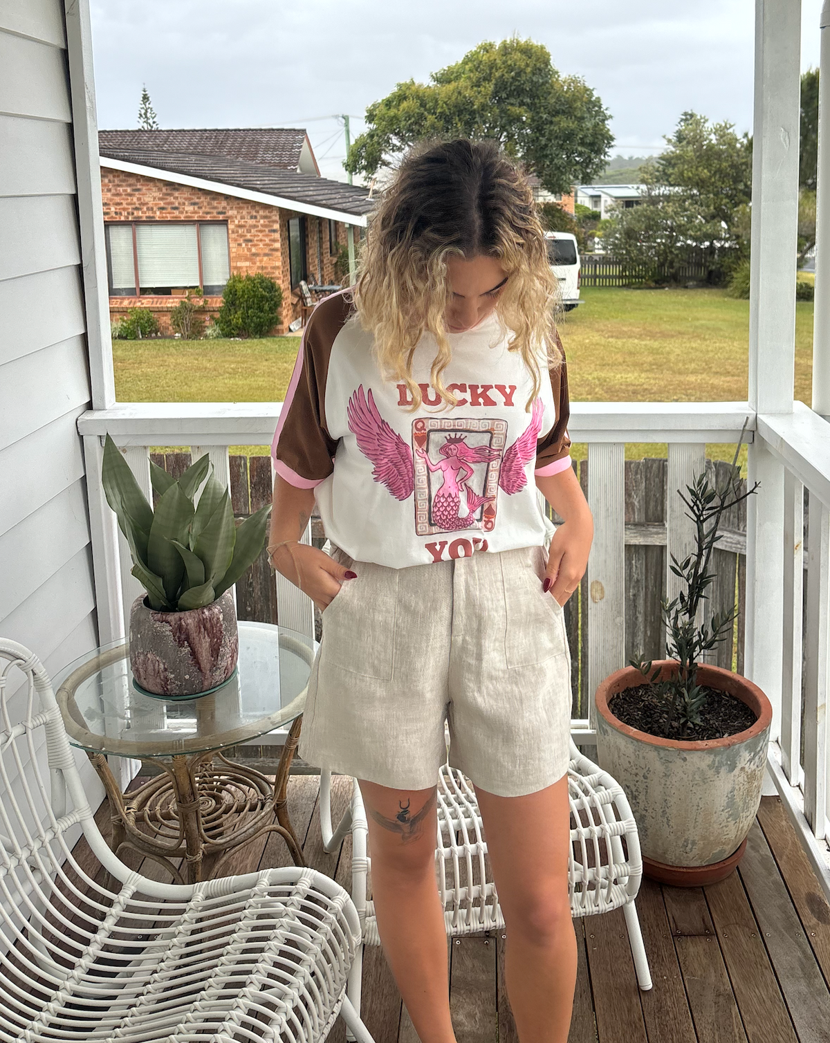 Lucky You Tee - By Frankie