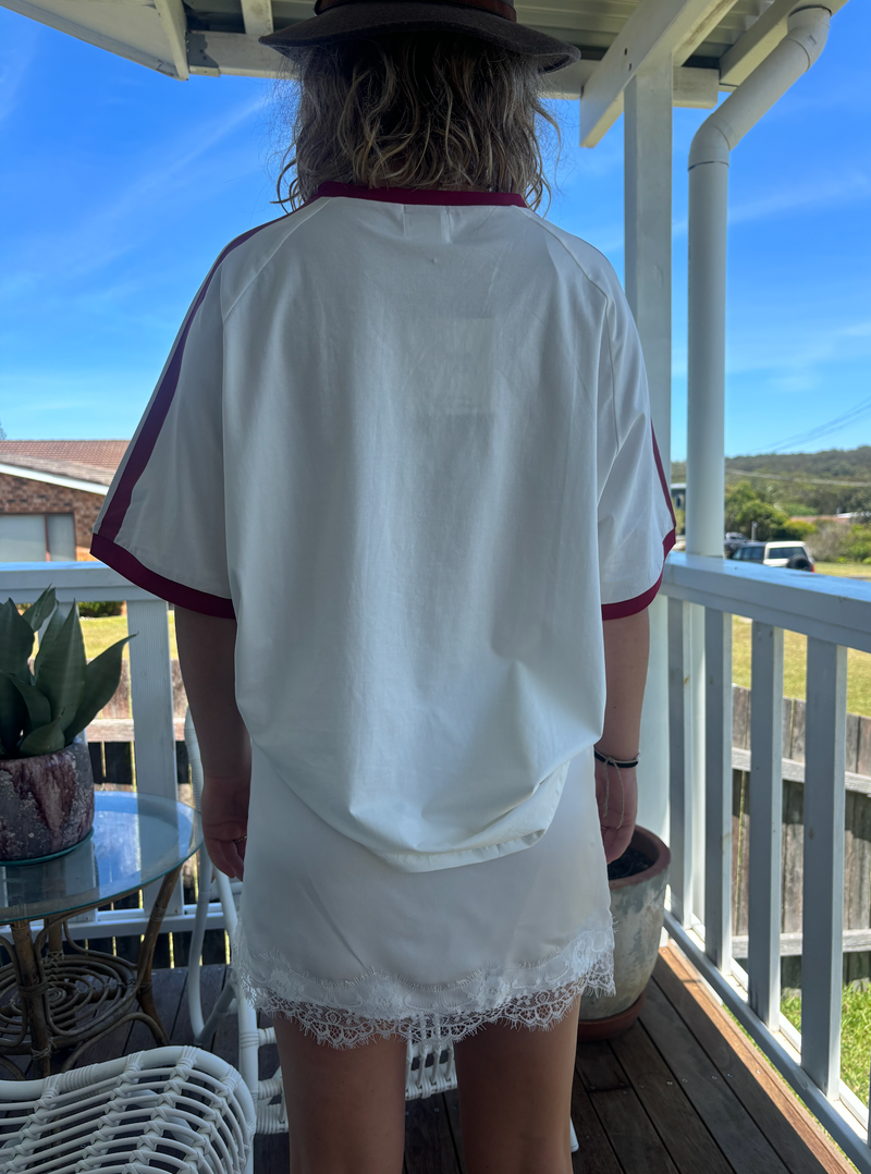 Mermaid Vino Club Tee - By Frankie