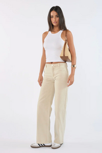 Peach Raffia Shoulder Bag