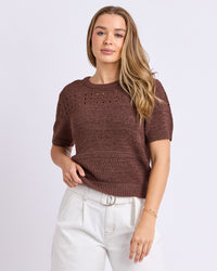 Sable Knit Top