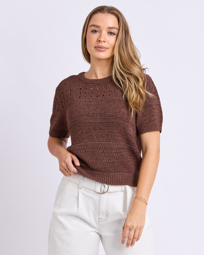 Sable Knit Top