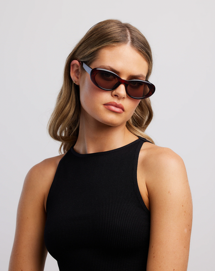 siren cat eye sunglasses by reality eyewear
