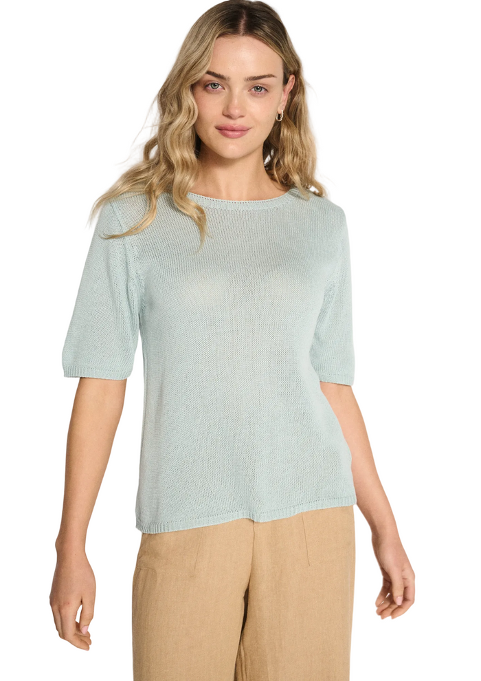 Summer Tee - Dusty Aqua