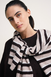 Otto striped knit is a super soft striped knit jumper by little lies 