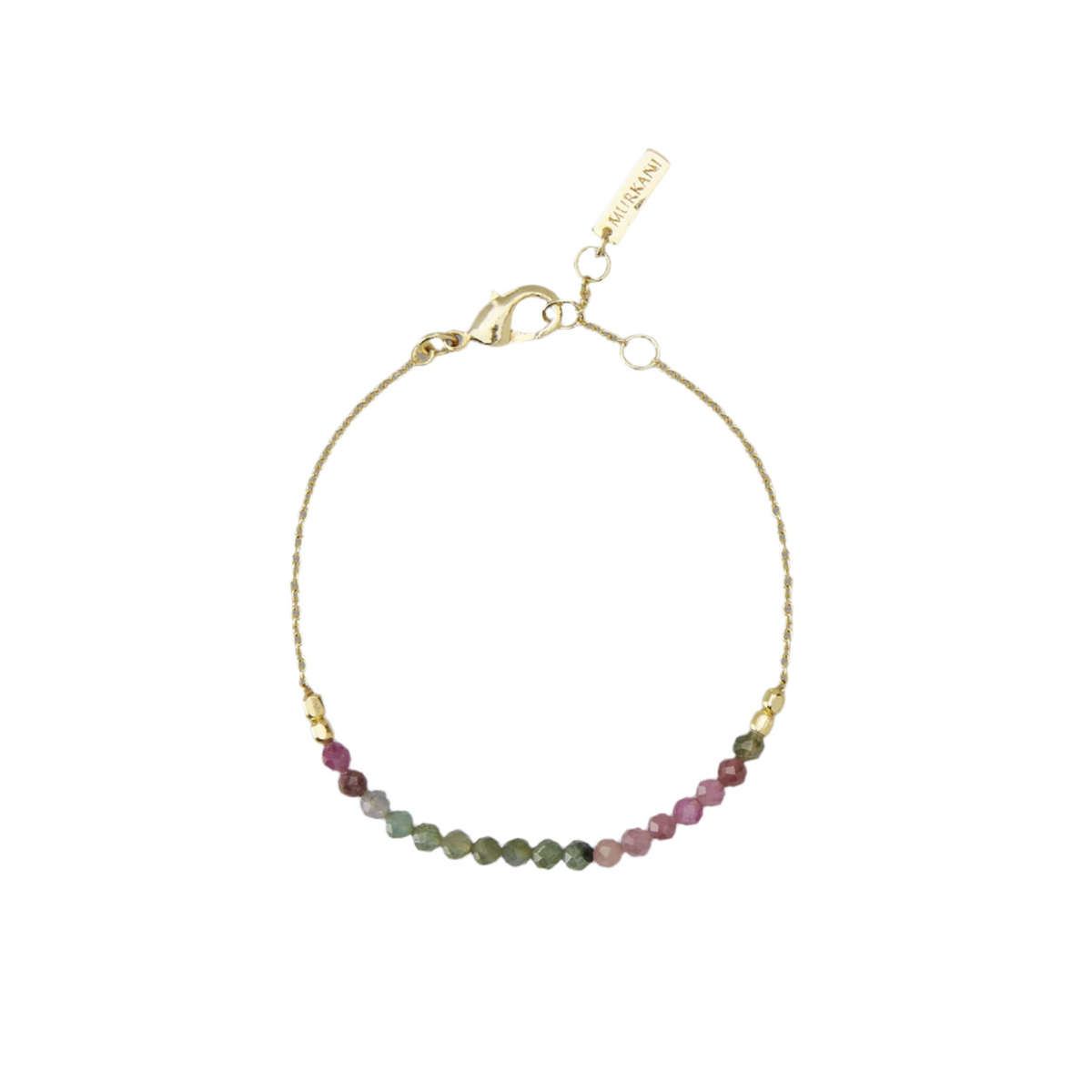 Tourmaline bracelet by Murkani in 18 karat Gold