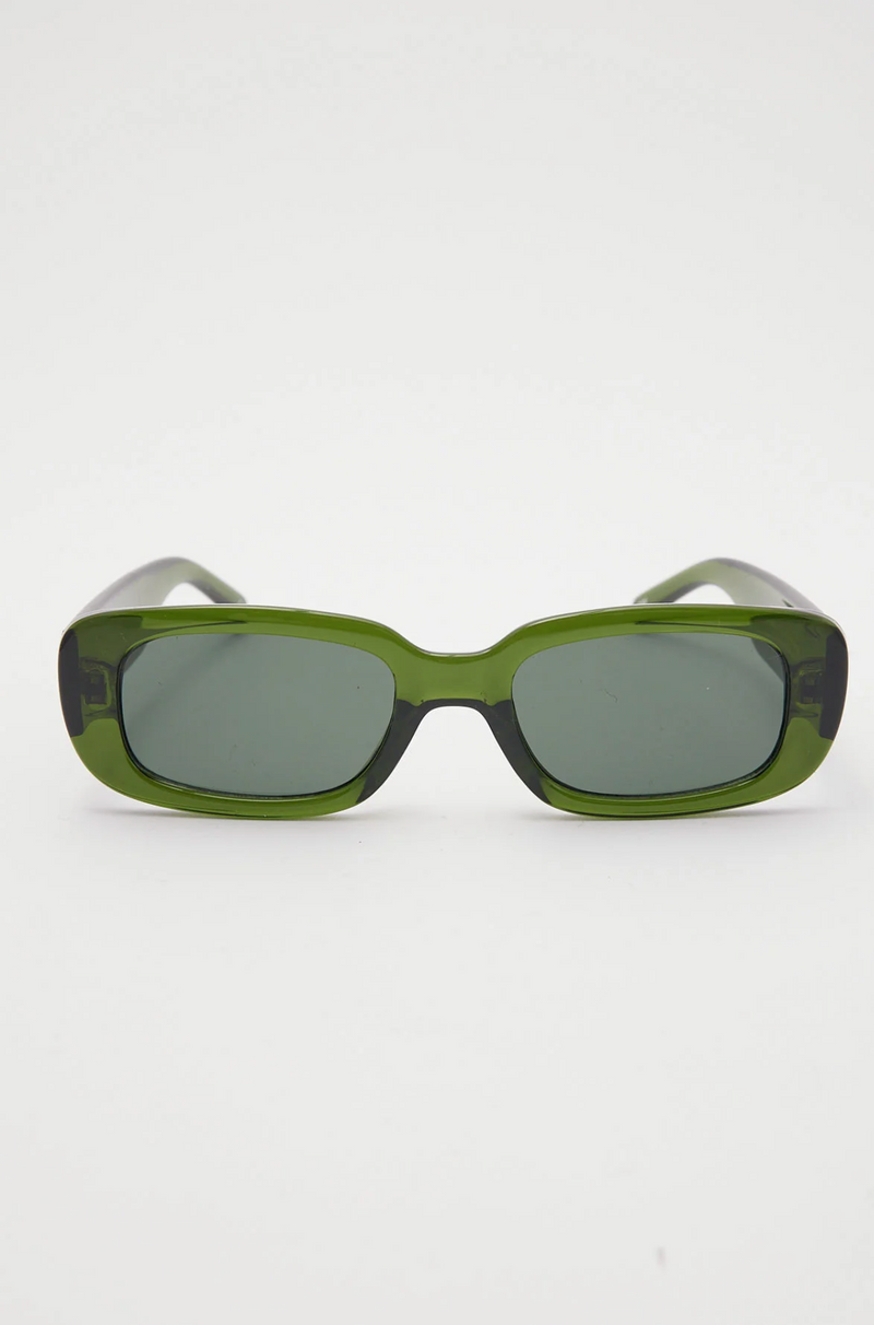 x ray specs in grass green by reality eyewear