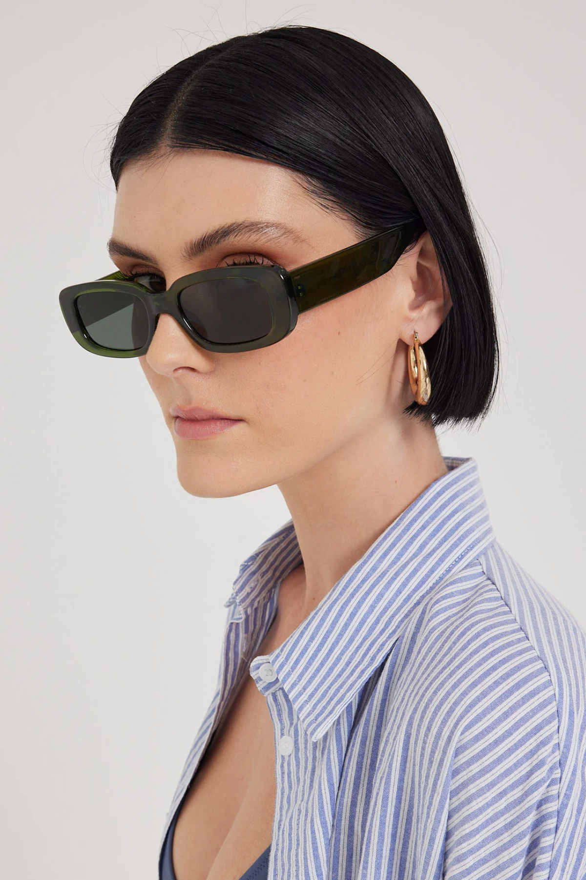 x ray specs in grass green by reality eyewear