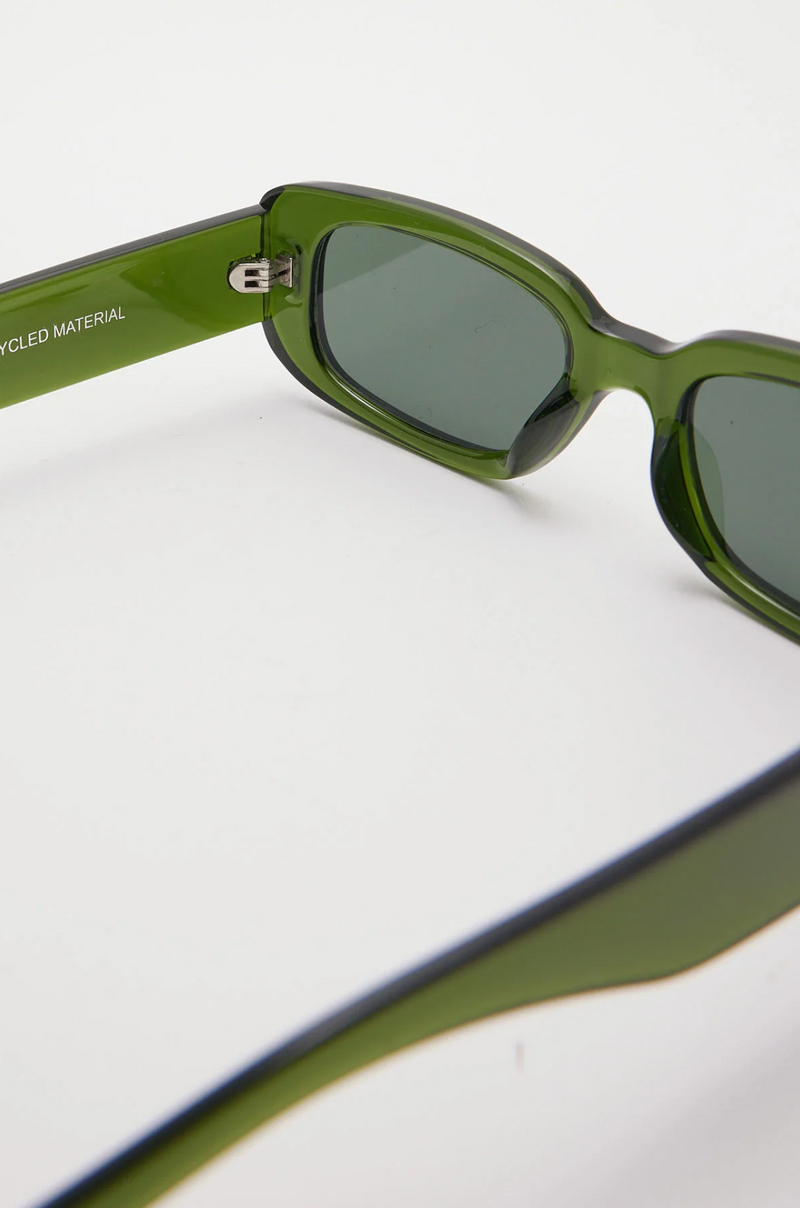 x ray specs in grass green by reality eyewear